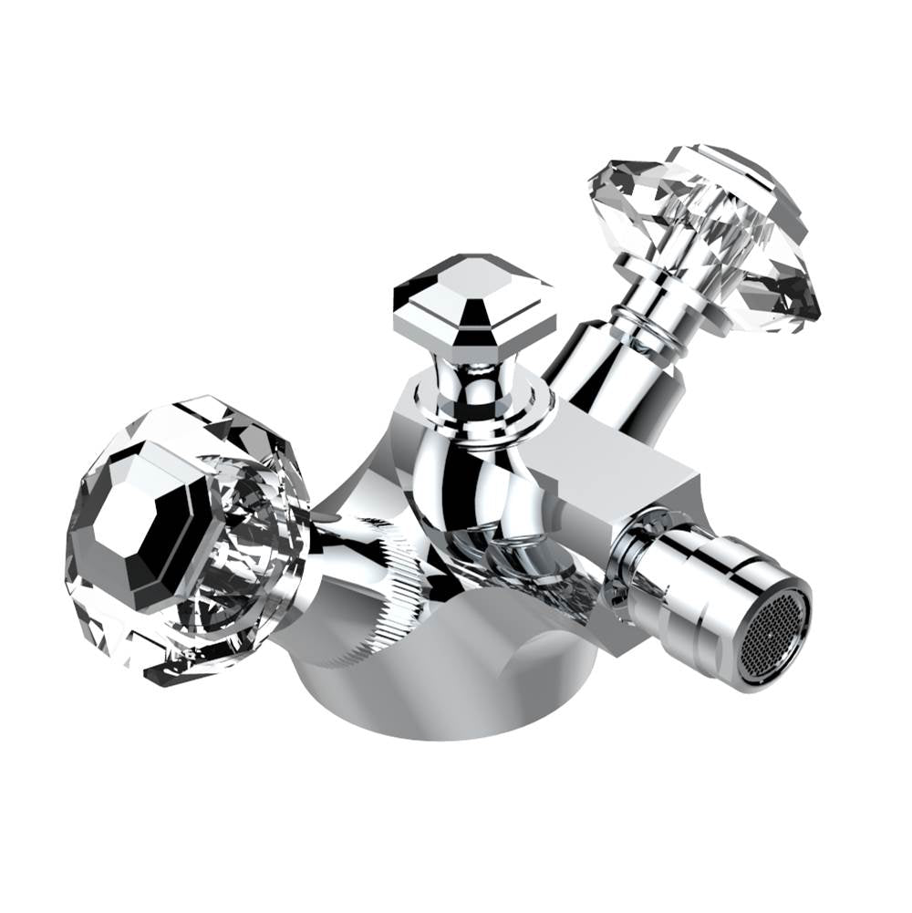 THG - Single hole bidet faucet with drain - Matt Umber PVD