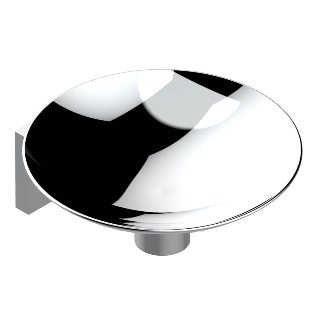 THG - Soap dish, wall mounted, 6'' diameter - Matt Umber PVD