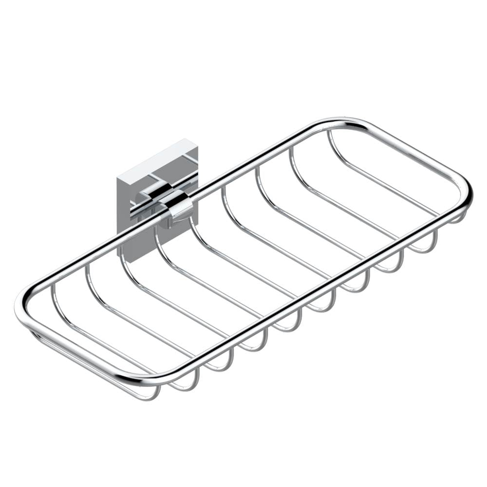 THG - Soap basket, wall mounted 10'' x 4''3/8 - Matt Umber PVD