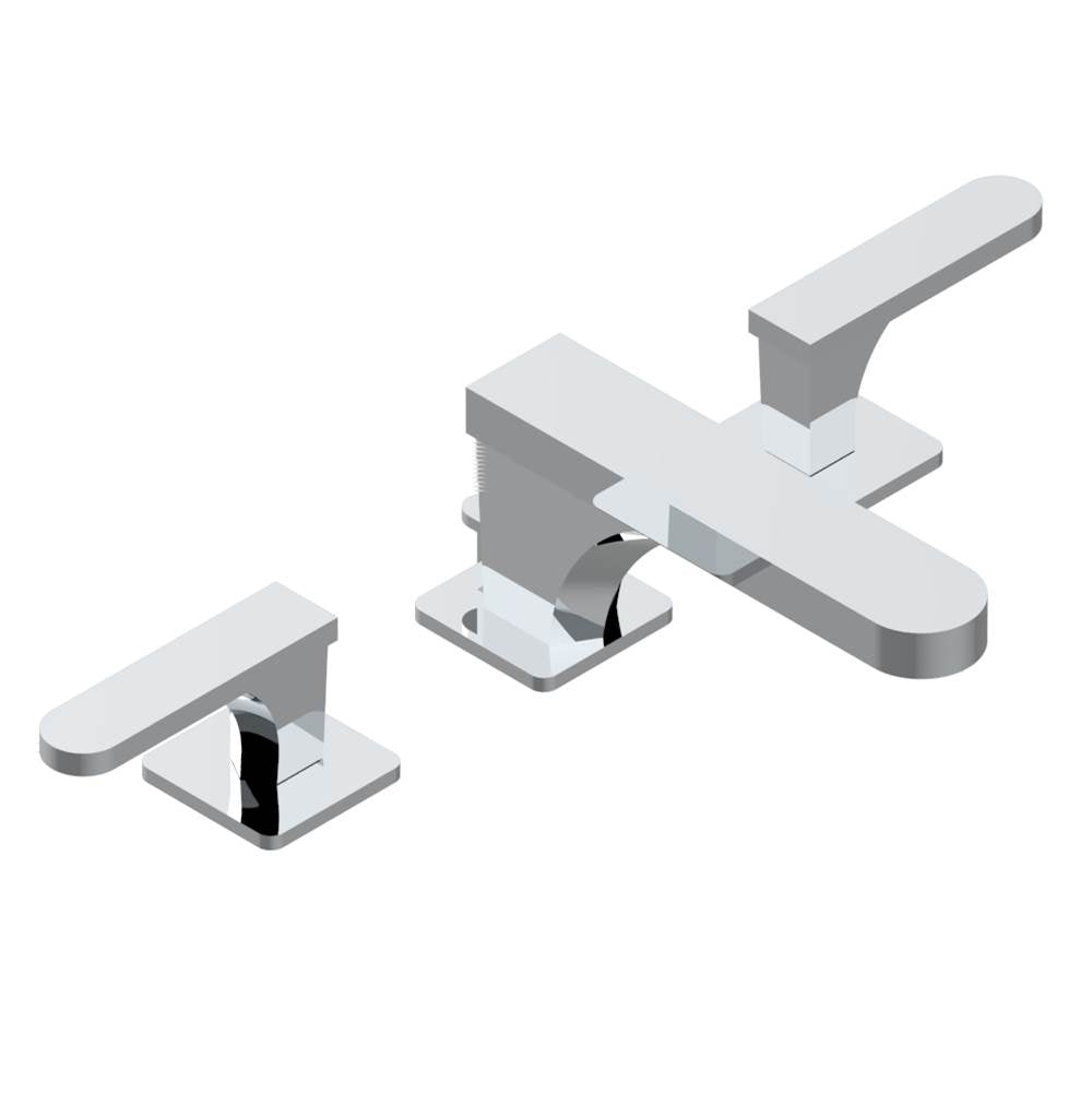 THG - Widespread lavatory set with drain - Matt Umber PVD