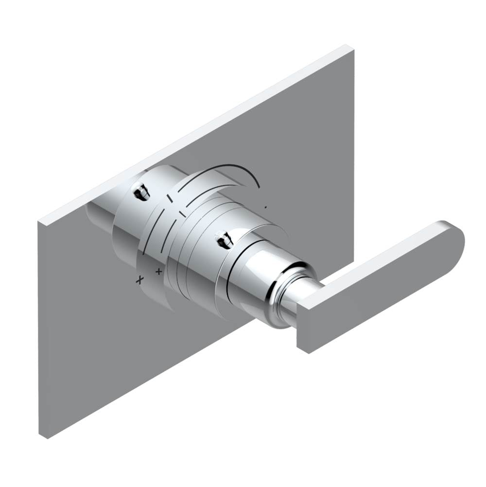 THG - Trim for THG thermostatic valve, rough part supplied with fixing box ref.5 200AE/US - Matt Umber PVD