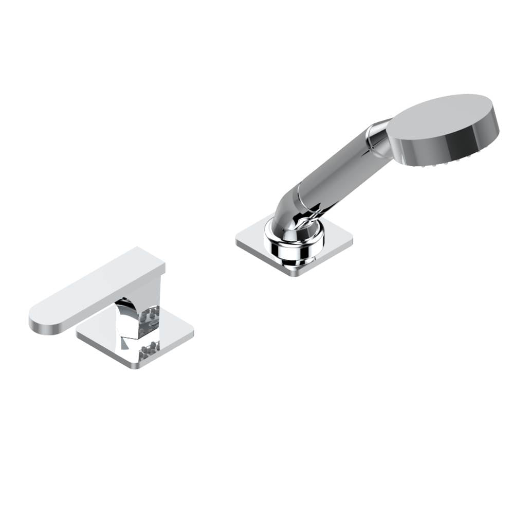 THG - Deck mounted mixer with handshower, progressive cartridge - Matt Umber PVD
