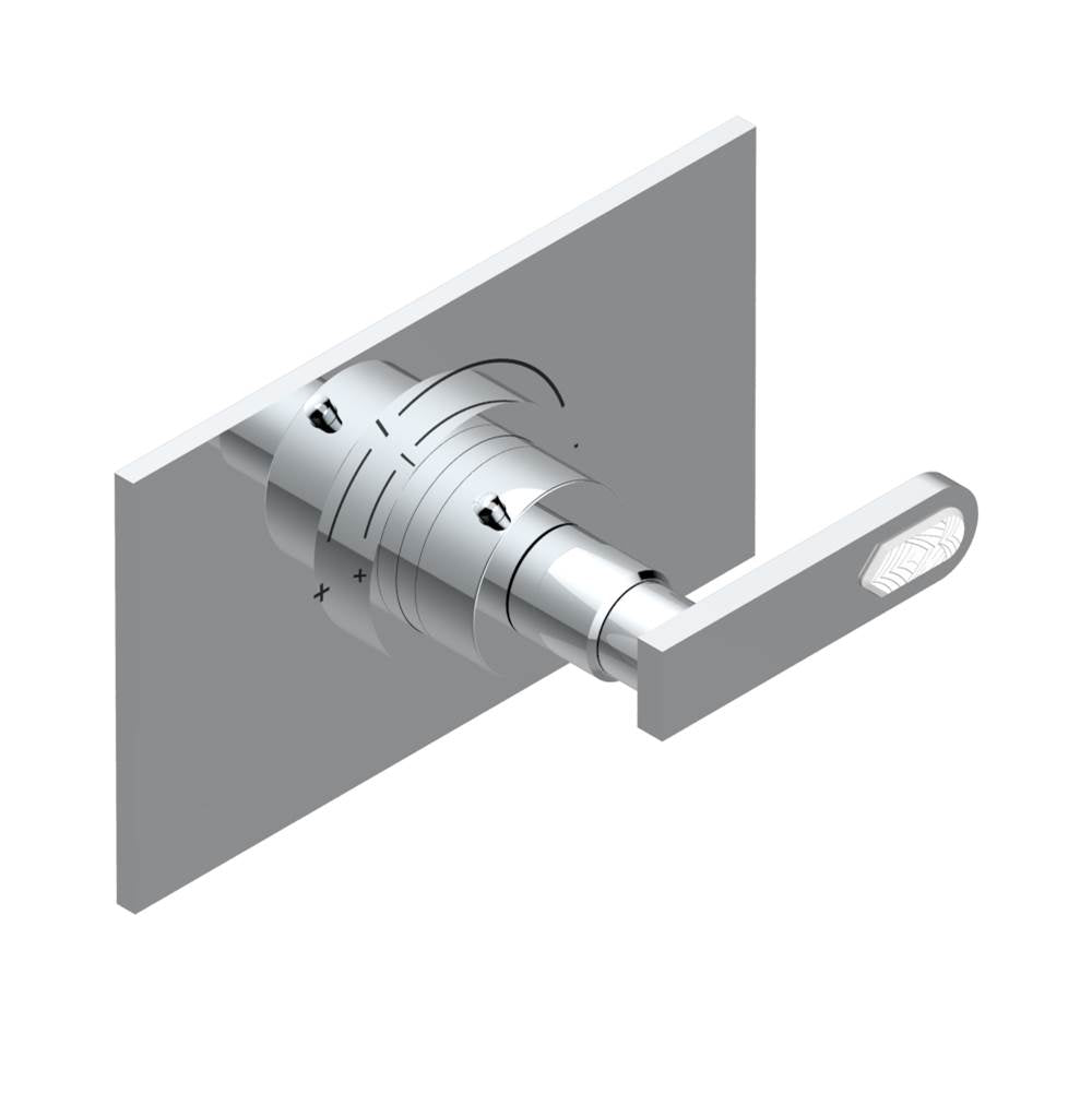 THG - Trim for THG thermostatic valve, rough part supplied with fixing box ref.5 200AE/US - Matt Umber PVD