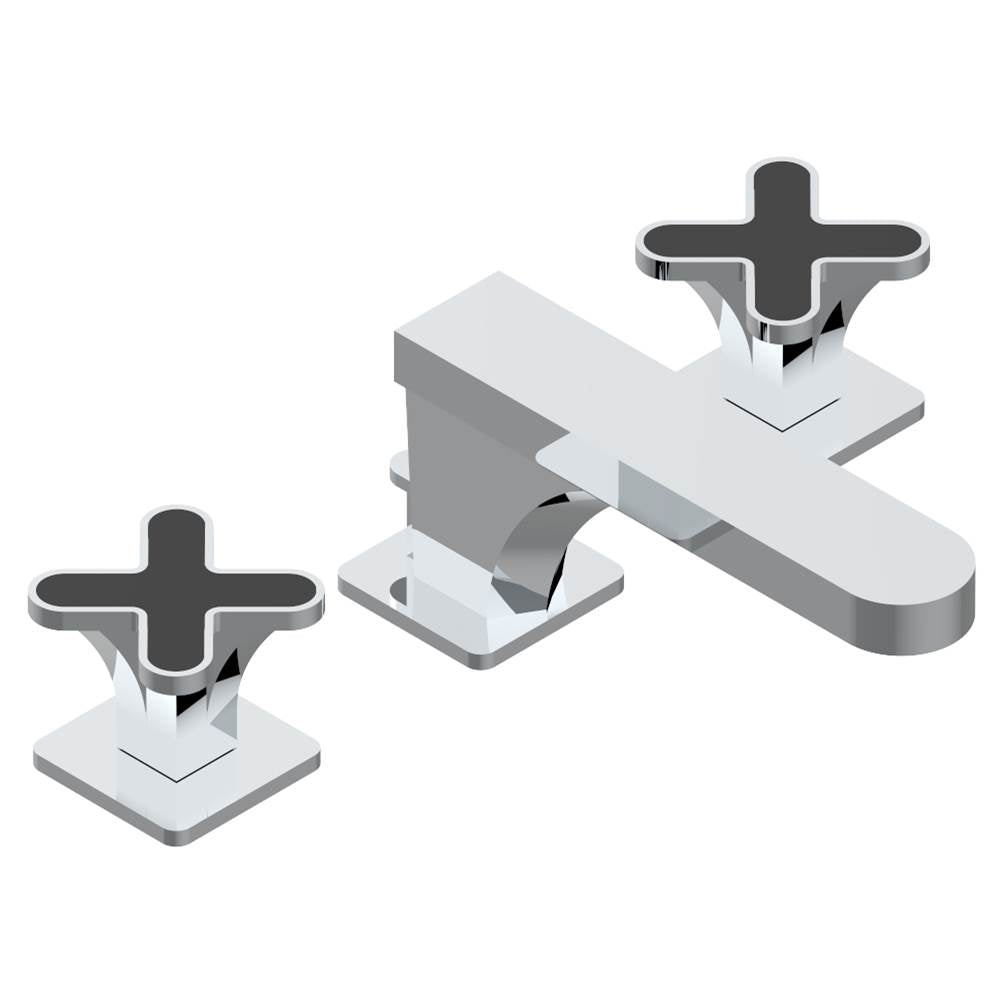 THG - Widespread lavatory set with drain - Matt Umber PVD