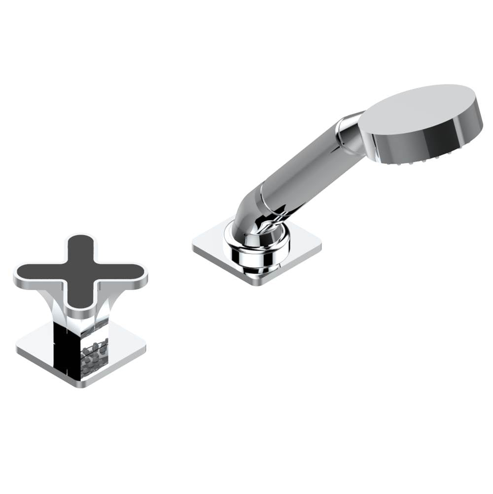 THG - Deck mounted mixer with handshower, progressive cartridge - Matt Umber PVD