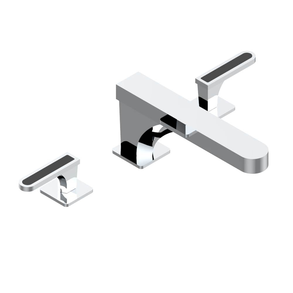 THG - Roman tub set with 3/4'' valves - Matt Umber PVD