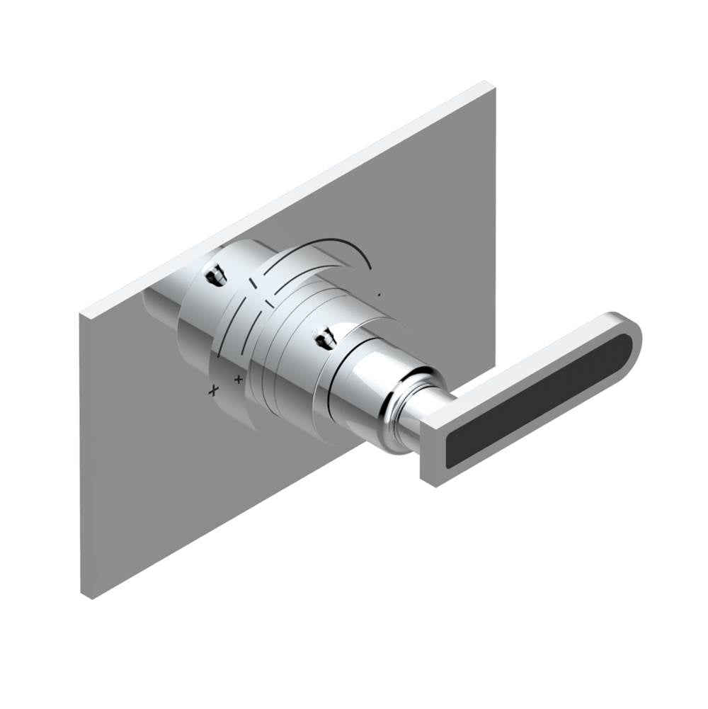 THG - Trim for THG thermostatic valve, rough part supplied with fixing box ref.5 200AE/US - Matt Umber PVD