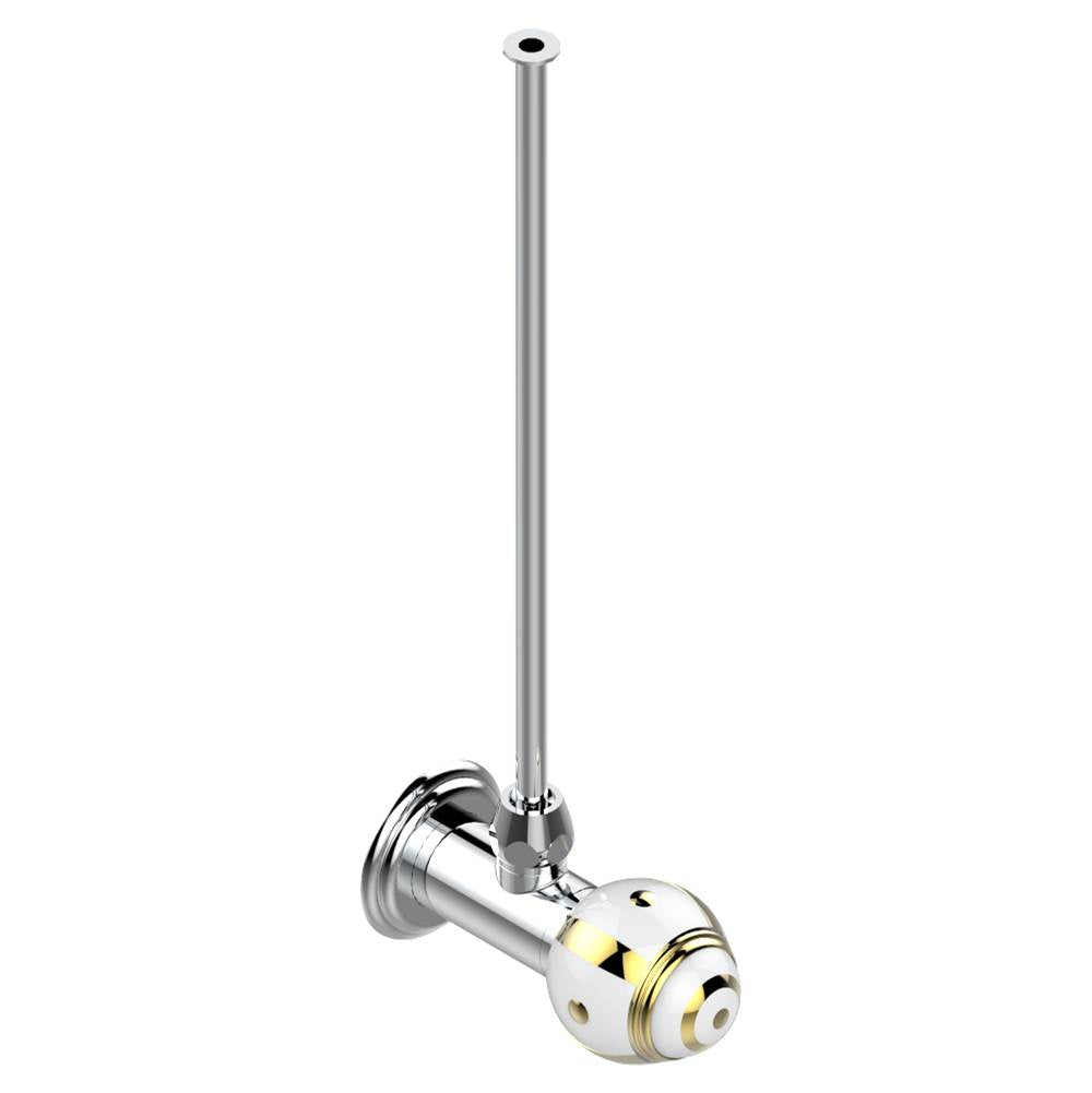 THG - Angle supply valve with 3/8'' adaptor set for toilet - Matt Umber PVD