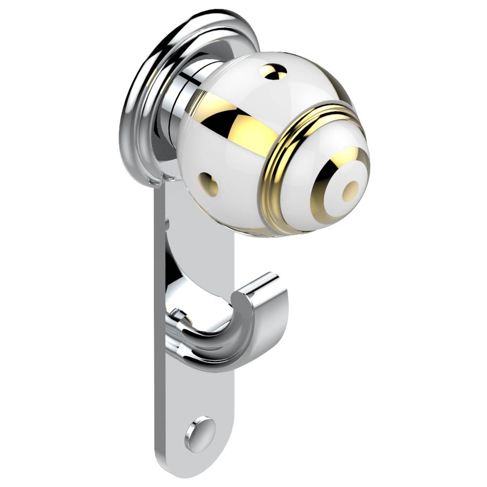 THG - Robe hook single small - Matt Umber PVD