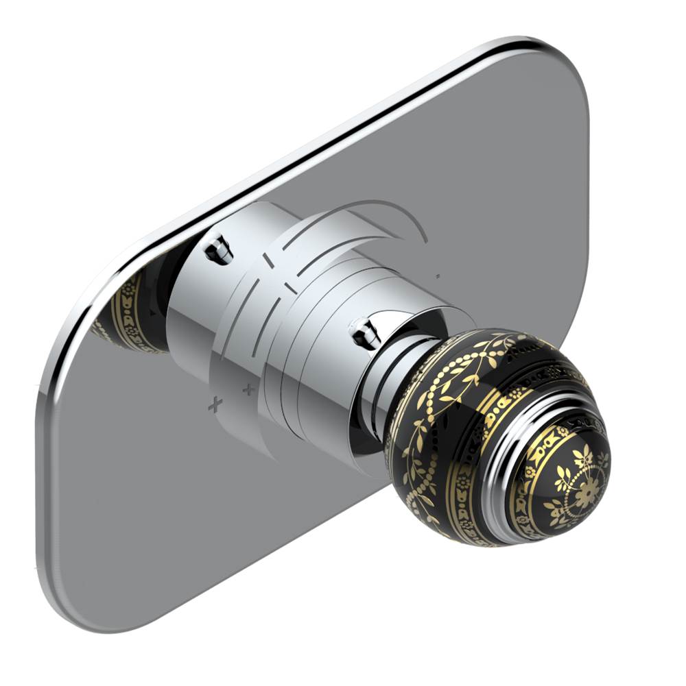 THG - Trim for THG thermostatic valve, rough part supplied with fixing box ref.5 200AE/US - Matt Umber PVD
