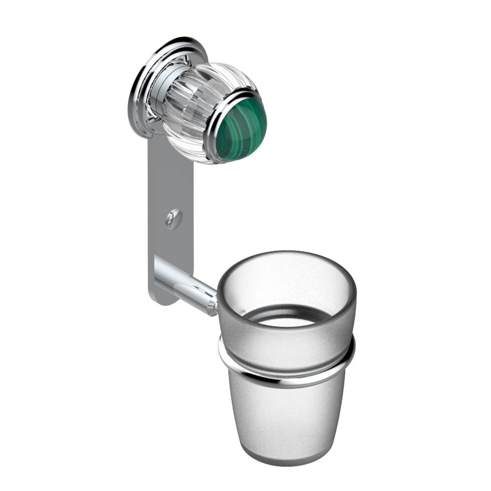 THG - Tumbler holder, wall mounted - Matt Umber PVD