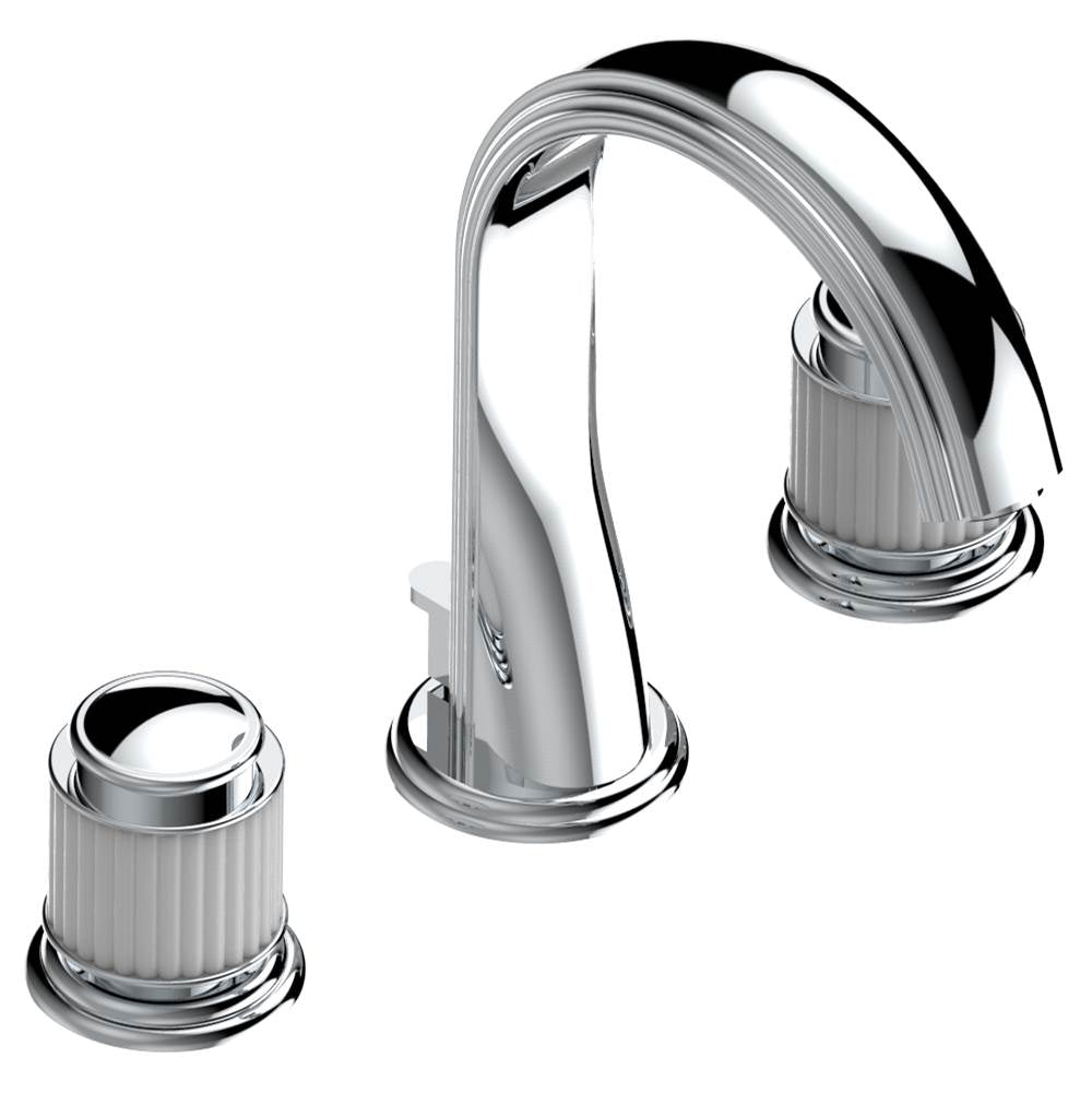 THG - Widespread lavatory set with drain - Matt Umber PVD