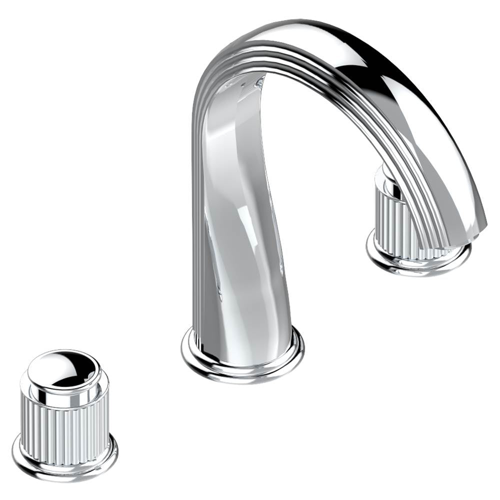 THG - Roman tub set with 3/4'' valves - Matt Umber PVD