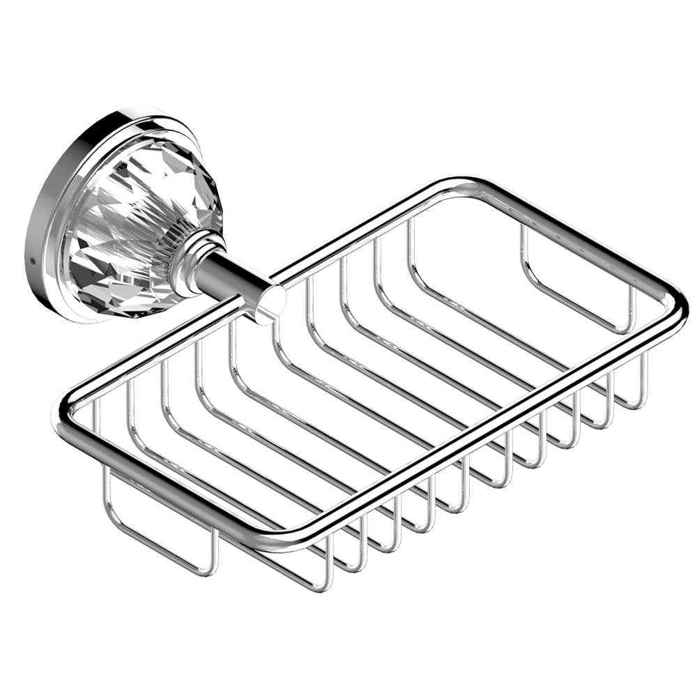 THG - Soap basket, wall mounted 6''1/4 x 3''5/8 - Matt Umber PVD