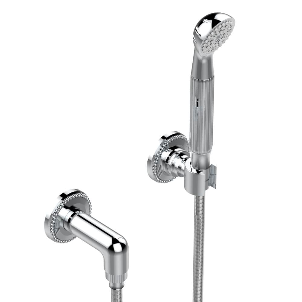 THG - Wall mounted handshower with separate fixed hook - Matt Umber PVD