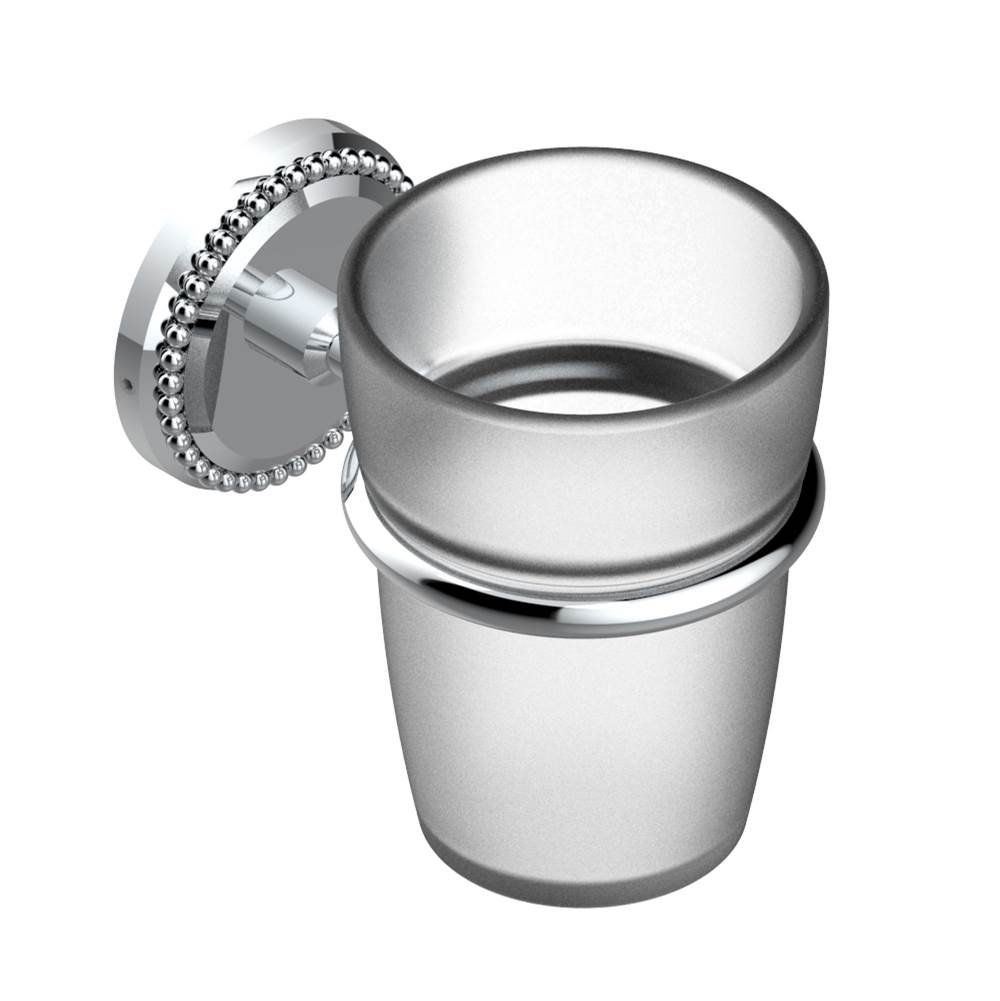 THG - Tumbler holder, wall mounted - Matt Umber PVD
