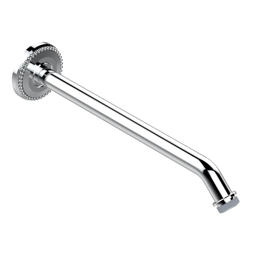 THG - Horizontal shower arm, 45°, lg: 10'' - Matt Umber PVD