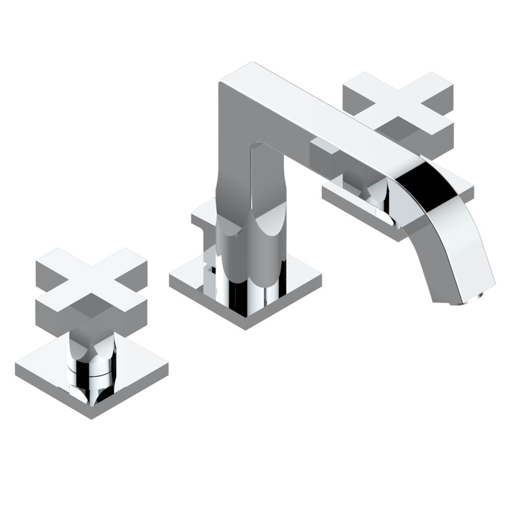 THG - Widespread lavatory set with drain - Matt Umber PVD