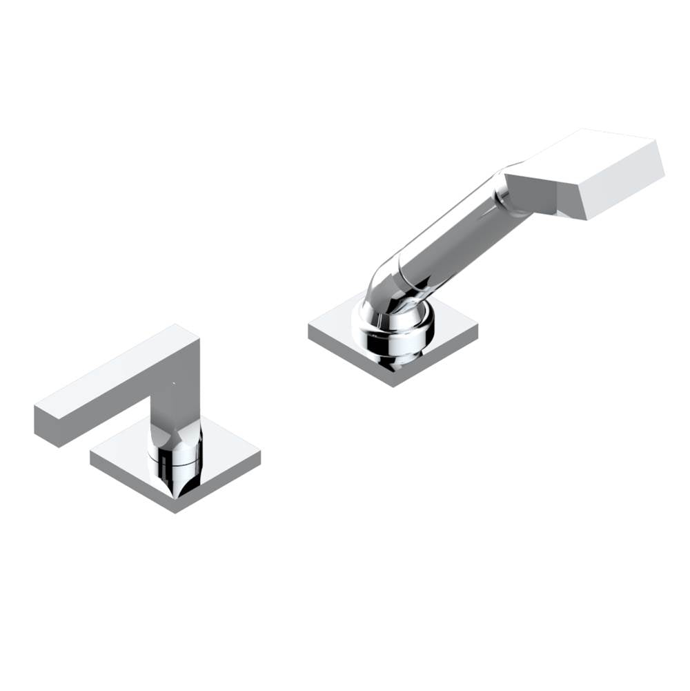 THG - Deck mounted mixer with handshower, progressive cartridge - Matt Umber PVD
