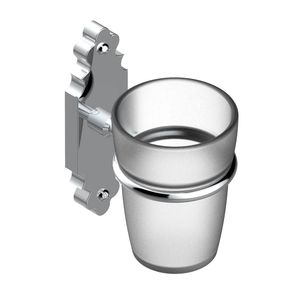 THG - Tumbler holder, wall mounted - Matt Umber PVD