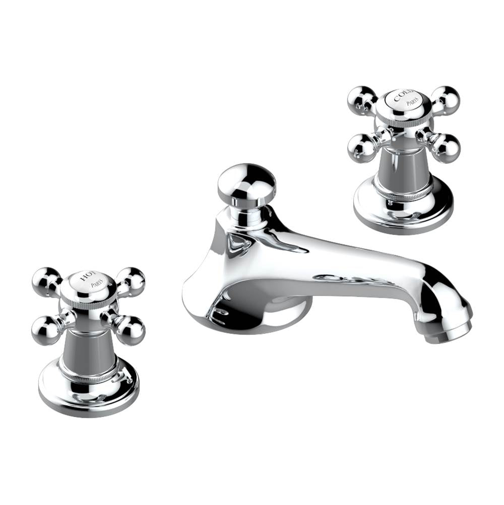 THG - Widespread lavatory set with drain - Matt Umber PVD