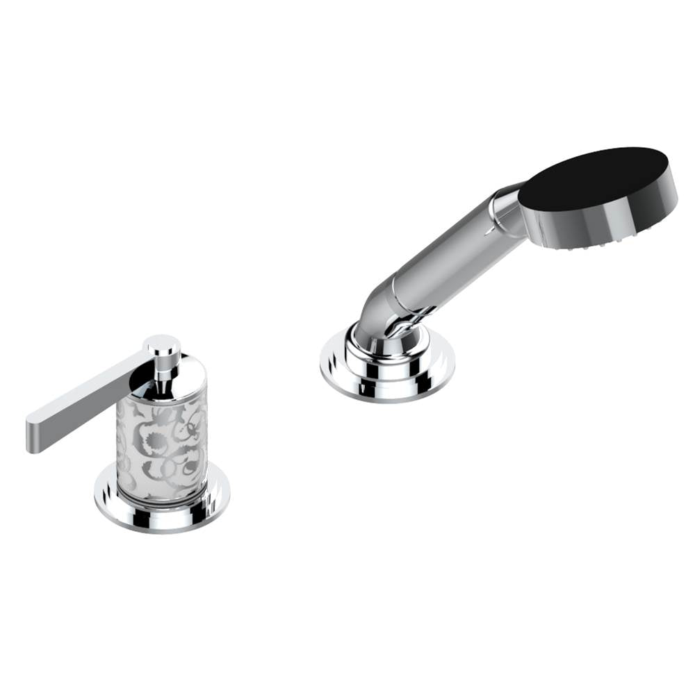 THG - Deck mounted mixer with handshower, progressive cartridge - Matt Umber PVD