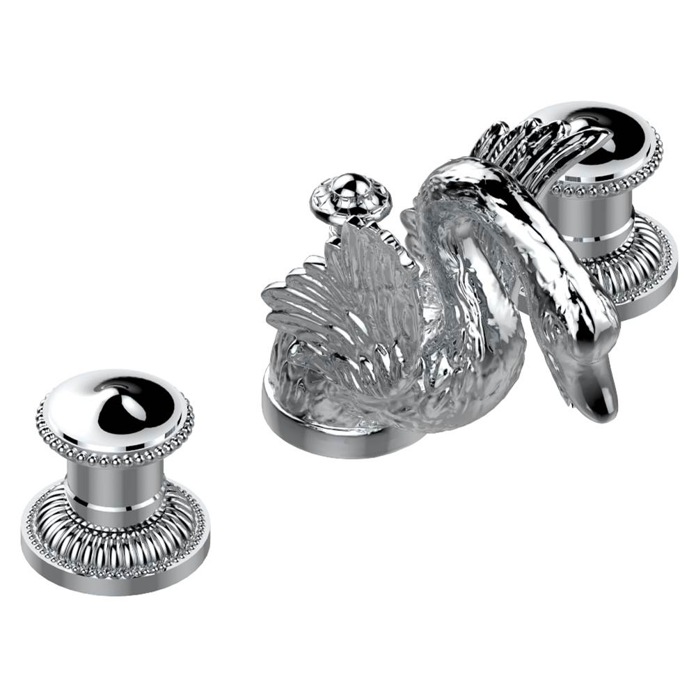 THG - Widespread lavatory set with drain - Matt Umber PVD
