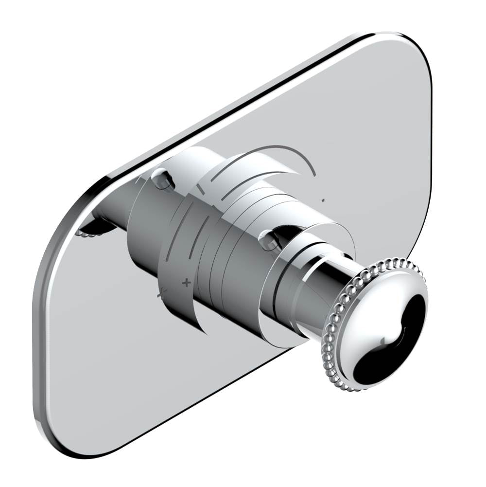 THG - Trim for THG thermostatic valve, rough part supplied with fixing box ref.5 200AE/US - Matt Umber PVD