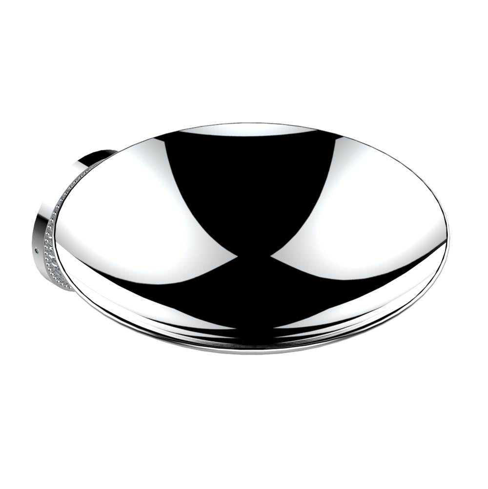 THG - Soap dish, wall mounted, 6'' diameter - Matt Umber PVD