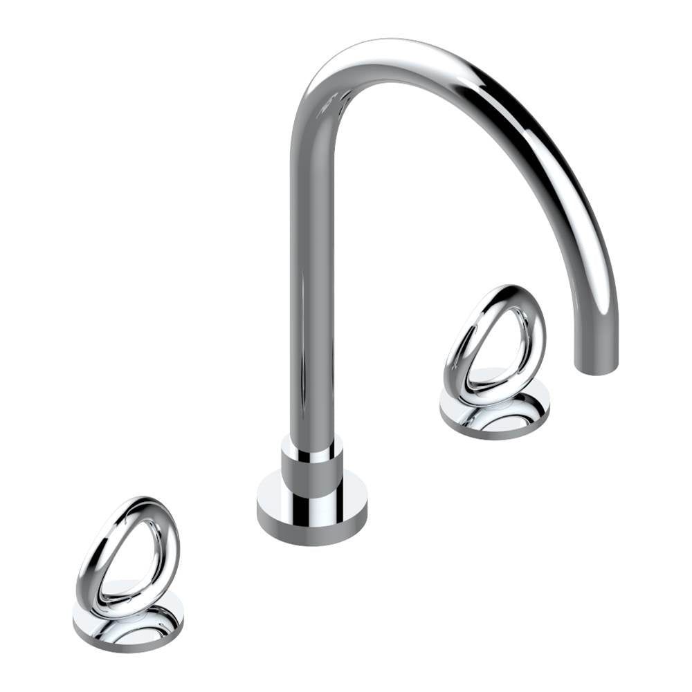 THG - Roman tub set with 3/4'' valves - Matt Umber PVD