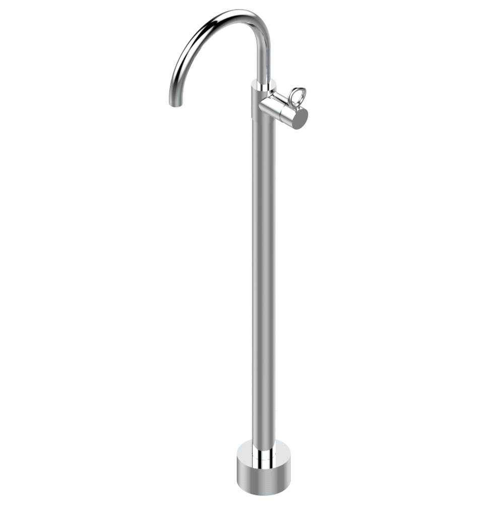 THG - Floor mounted lavatory faucet - Matt Umber PVD