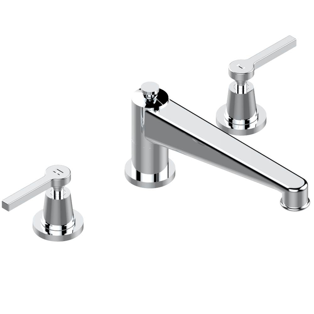 THG - Roman tub set with 3/4'' valves - Matt Umber PVD