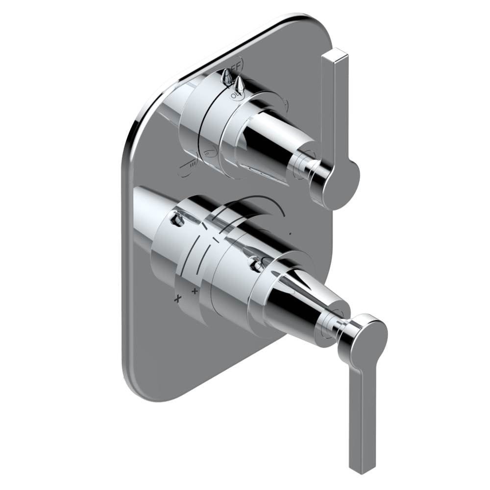 THG - Trim for thg thermostat with 2-way diverter, rough part supplied with fixing box ref. 5 500AE/US - Matt Umber PVD