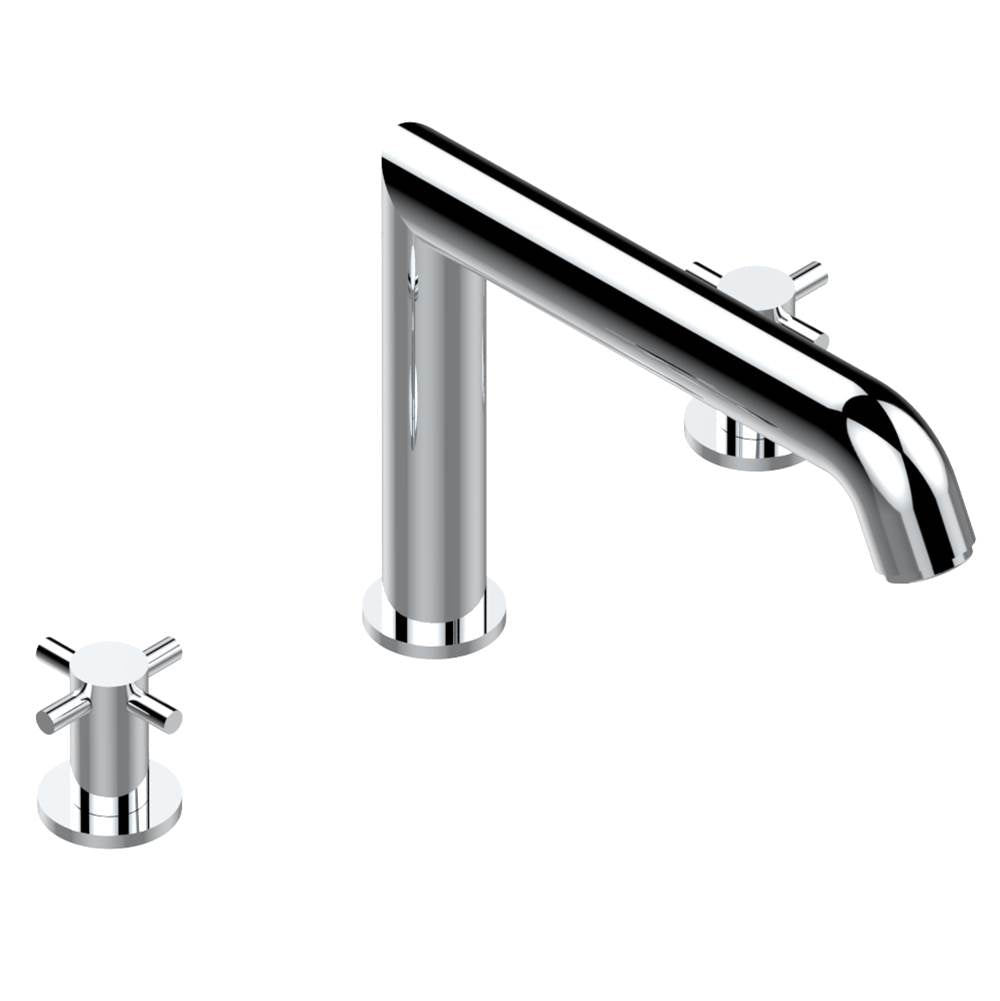 THG - Roman tub set, low spout with 3/4'' valves - Matt Umber PVD