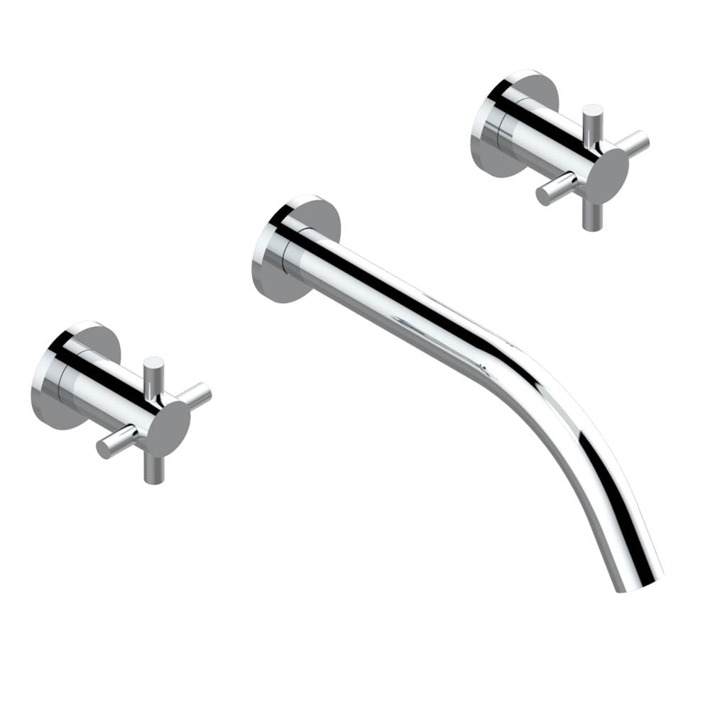 THG - Trim for wall mounted 3-hole lavatory set only - Matt Umber PVD