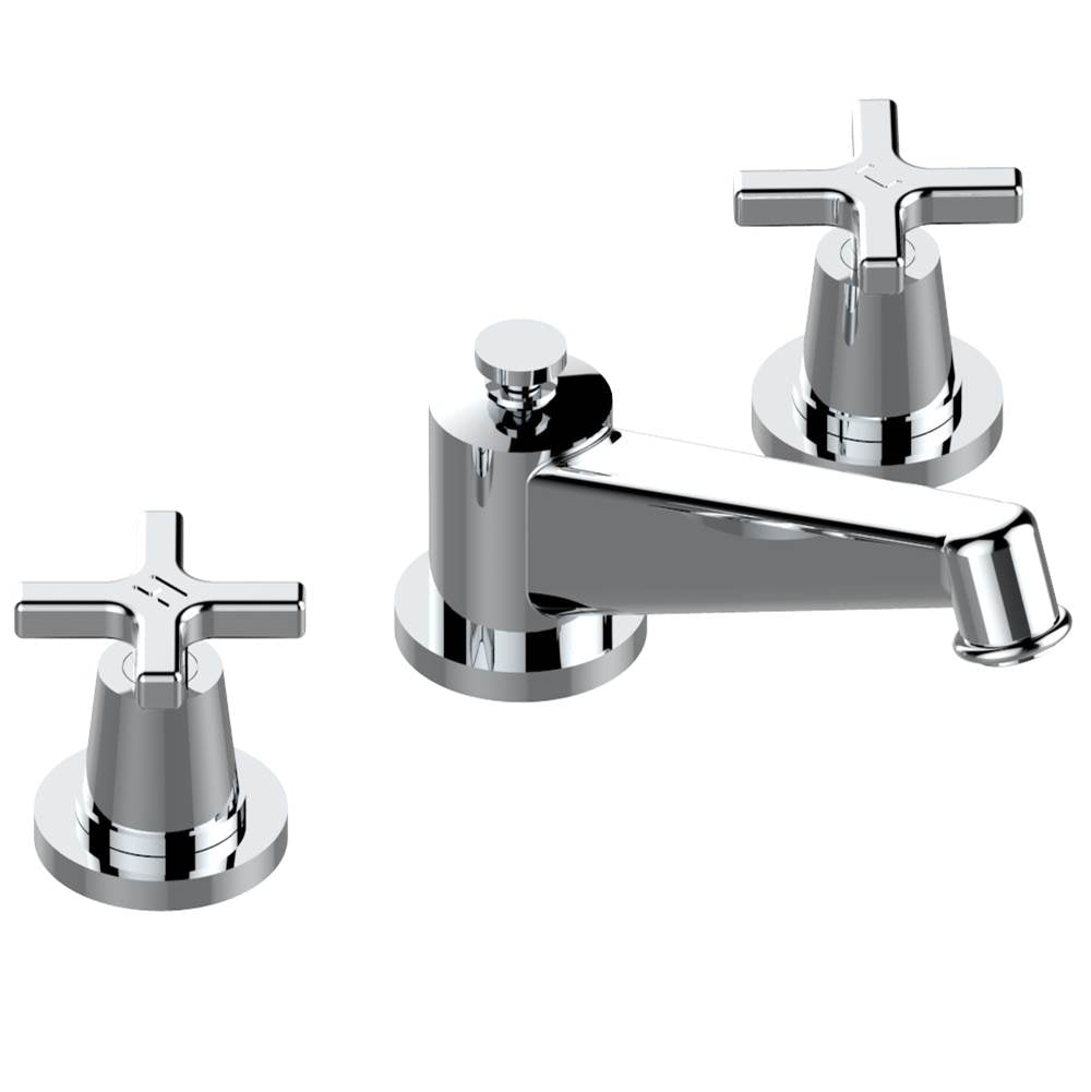 THG - Widespread lavatory set, high spout, with drain - Matt Umber PVD