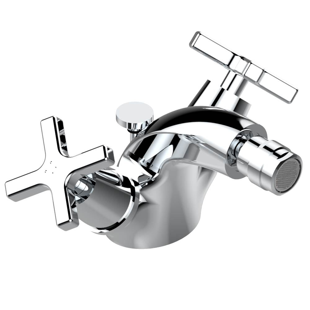 THG - Single hole bidet faucet with drain - Matt Umber PVD