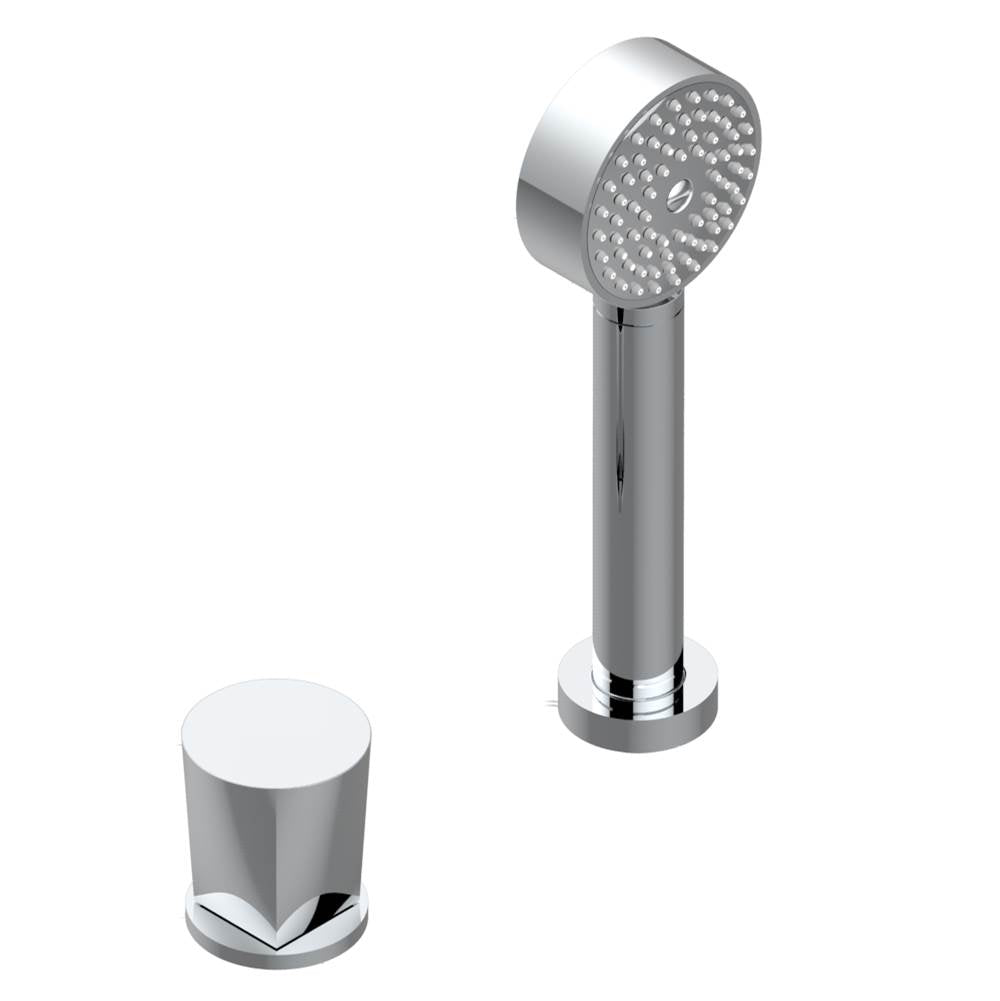 THG - Deck mounted mixer with handshower, progressive cartridge - Matt Umber PVD