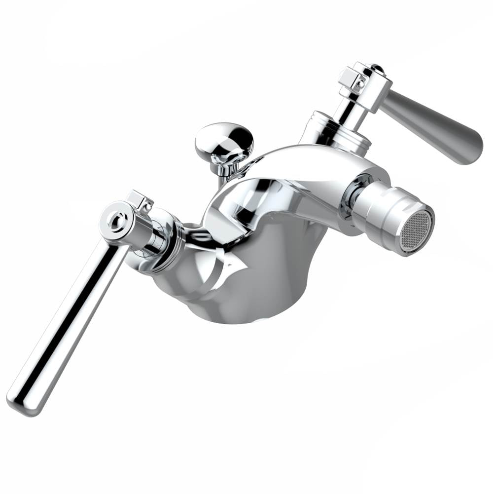 THG - Single hole bidet faucet with drain - Matt Umber PVD
