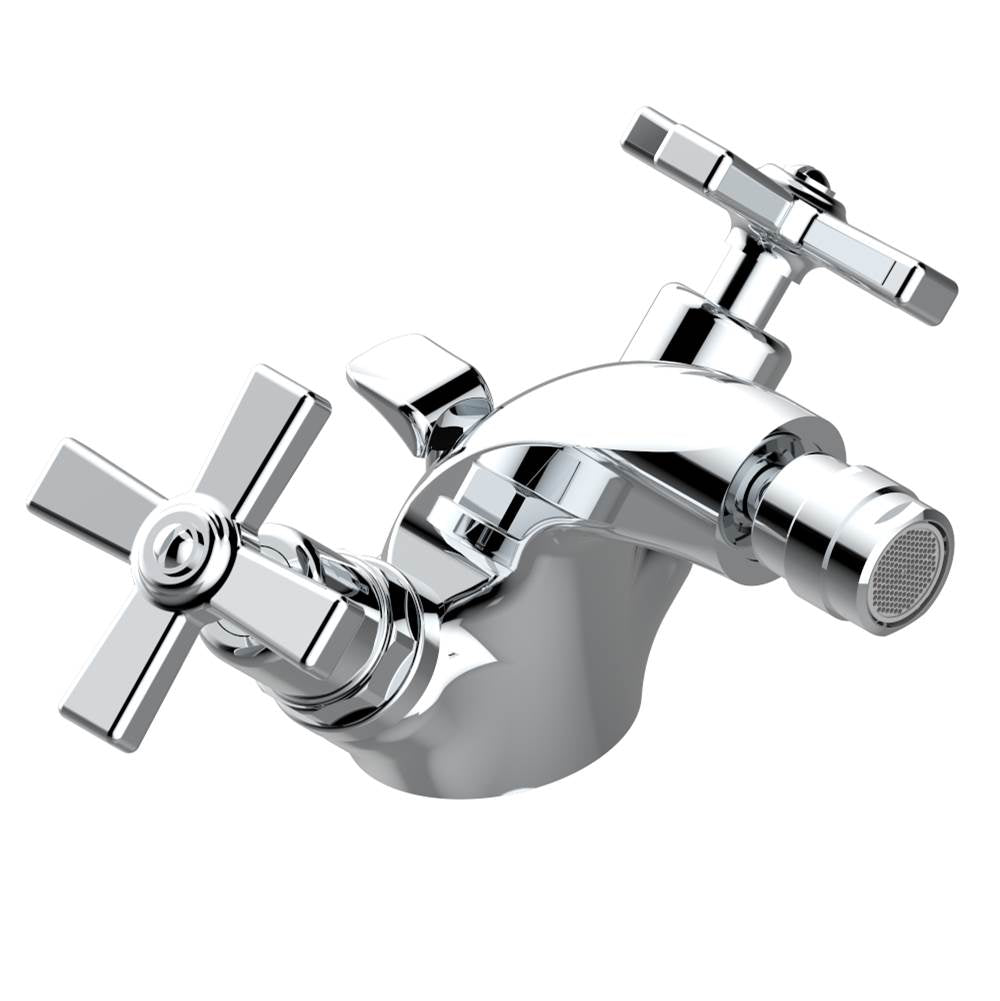 THG - Single hole bidet faucet with drain - Matt Umber PVD