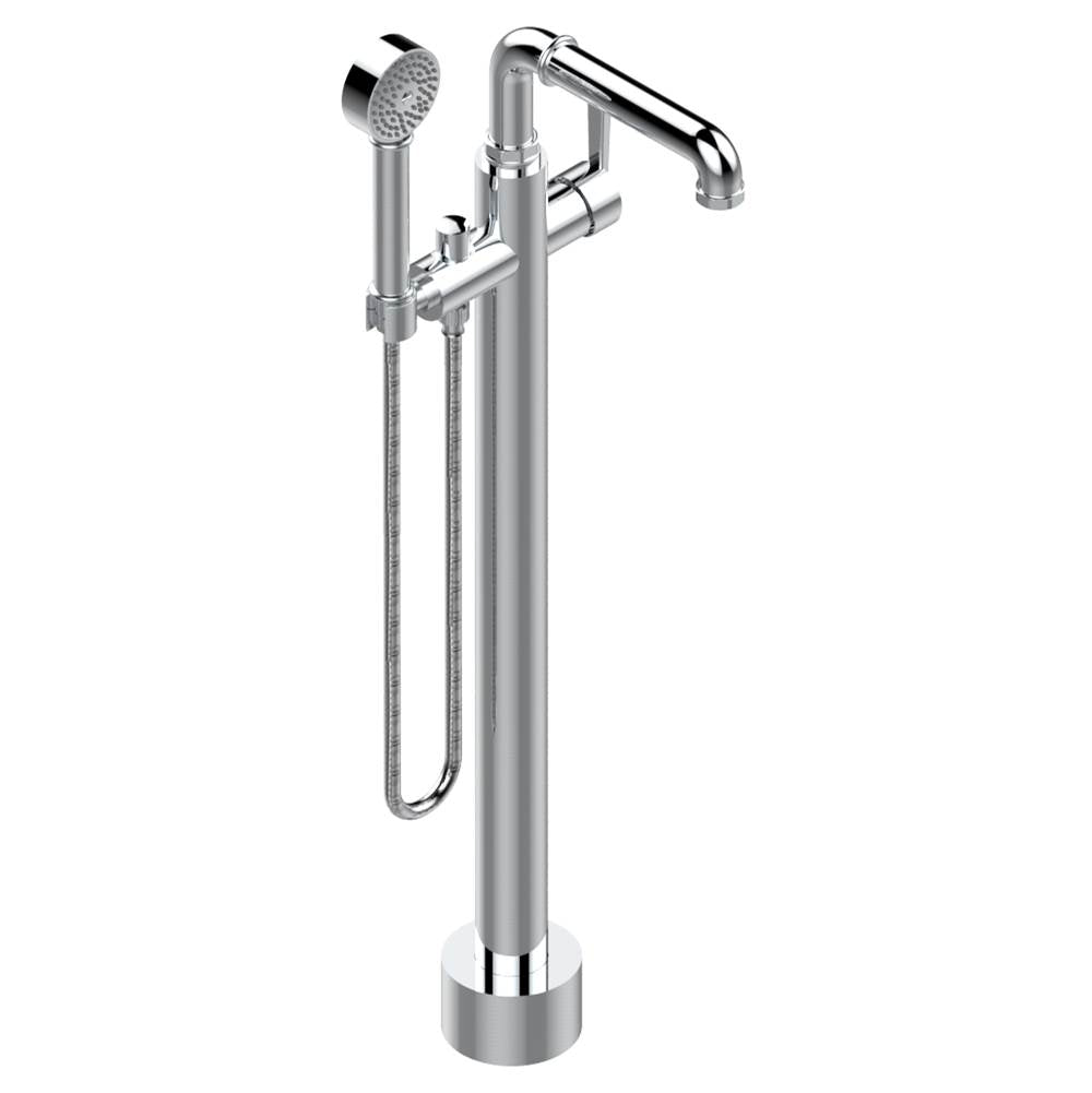 THG - Free-standing single lever bath mixer with handshower with Easyclean system - Matt Umber PVD