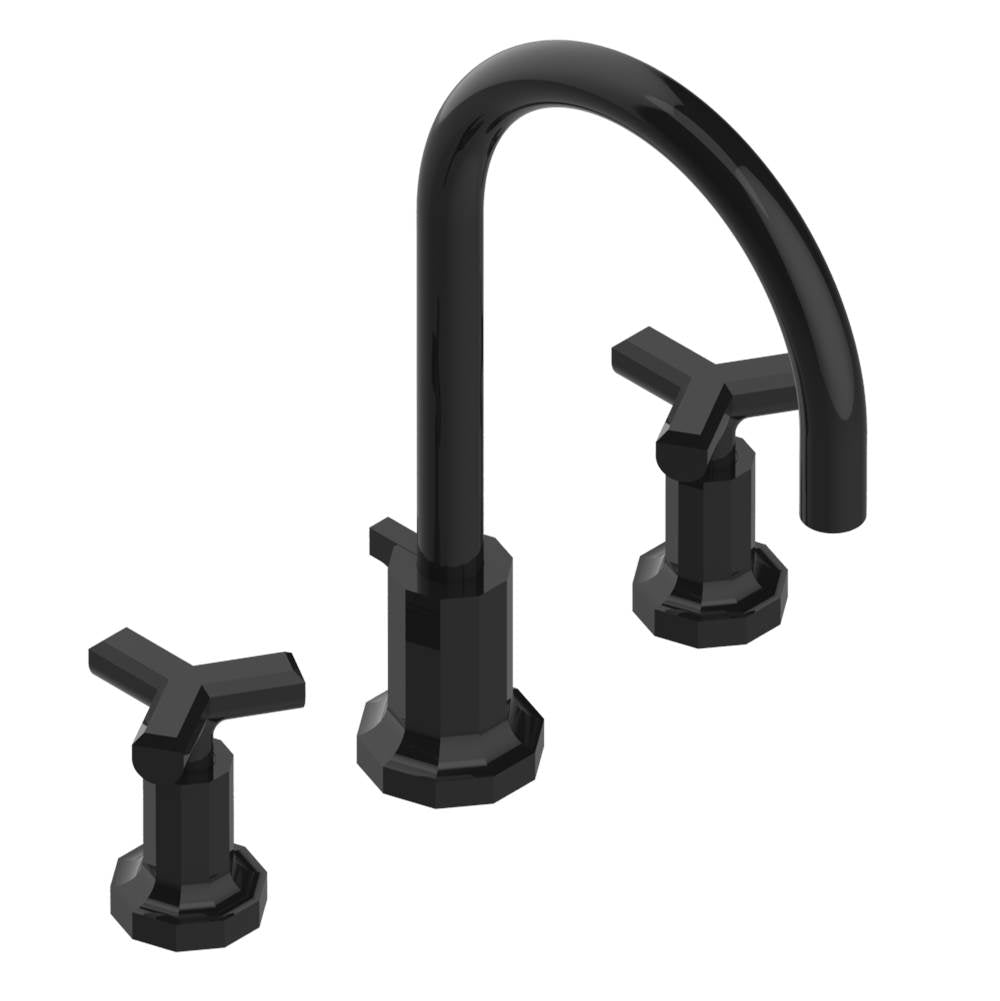 THG - Widespread lavatory set with drain - Brown Bronze Color PVD
