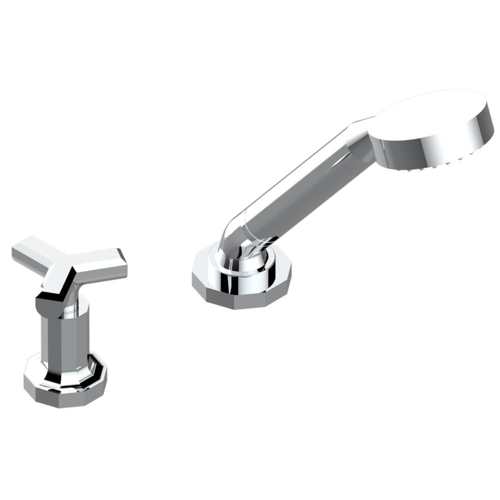 THG - Deck mounted mixer with handshower, progressive cartridge - Matt Umber PVD