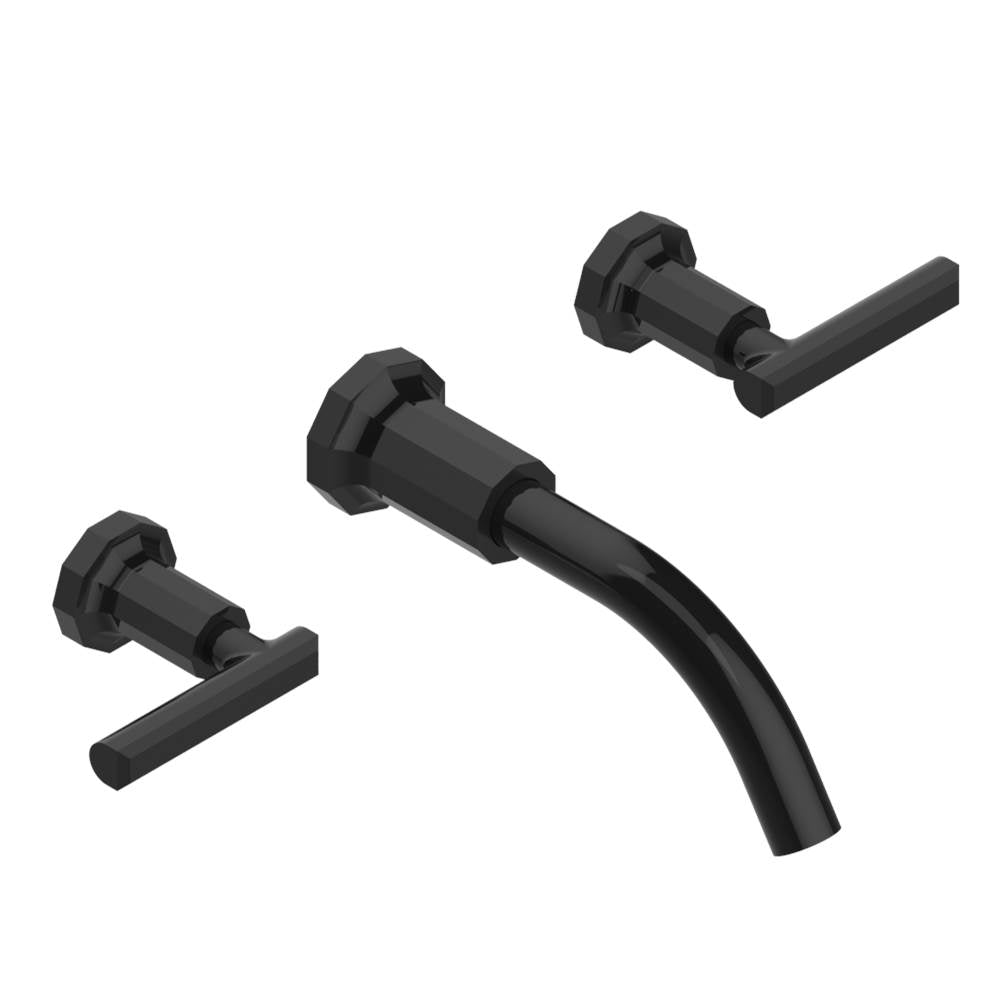 THG - Trim for wall mounted 3-hole lavatory set only - Brown Bronze Color PVD