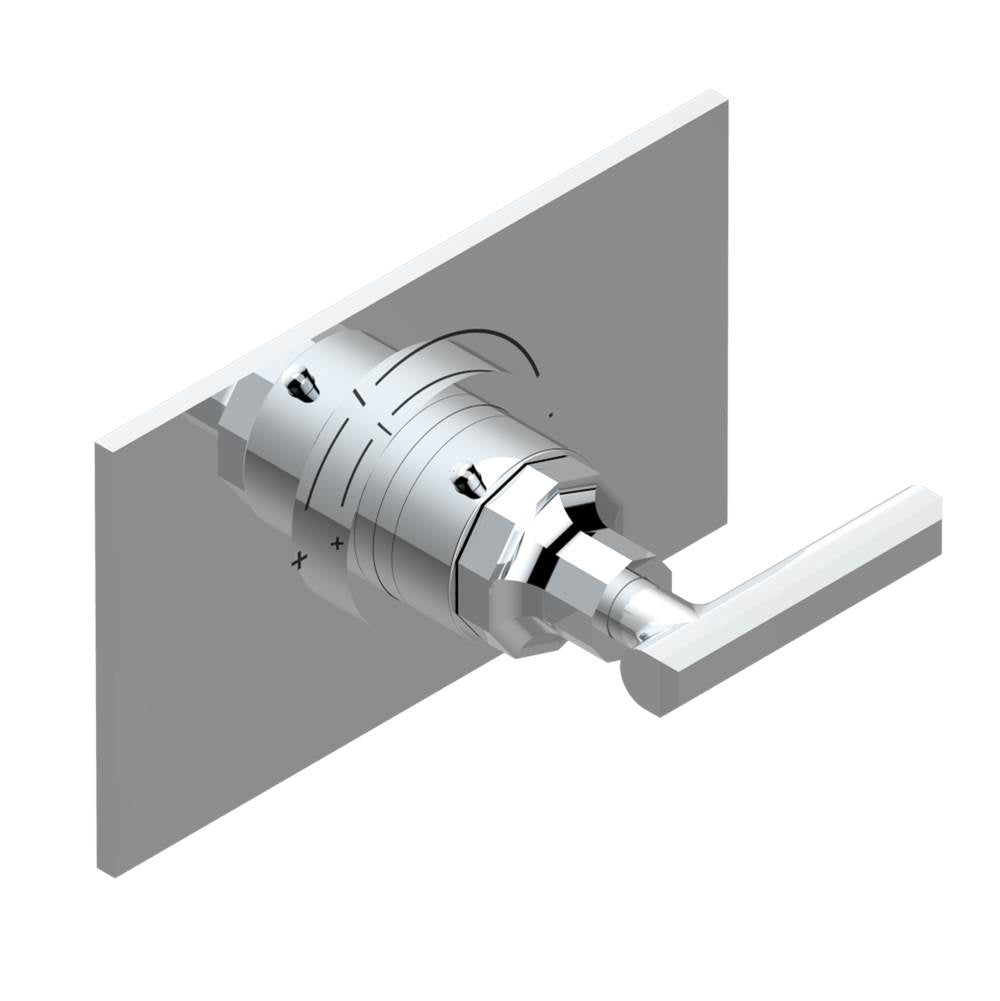 THG - Trim for THG thermostatic valve, rough part supplied with fixing box ref.5 200AE/US - Matt Umber PVD