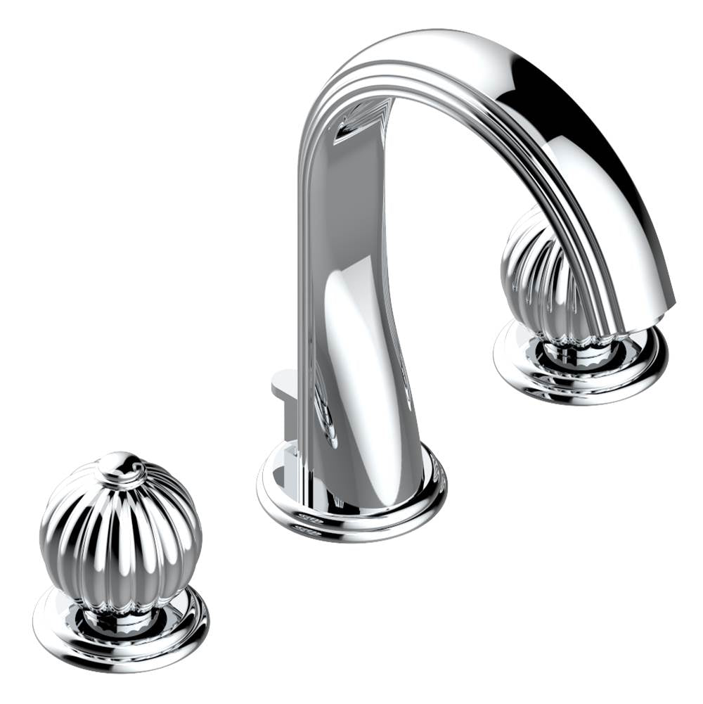 THG - Widespread lavatory set with drain - Matt Umber PVD