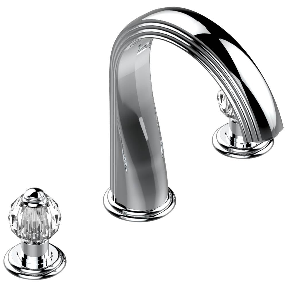 THG - Roman tub set with 3/4'' valves - Matt Umber PVD