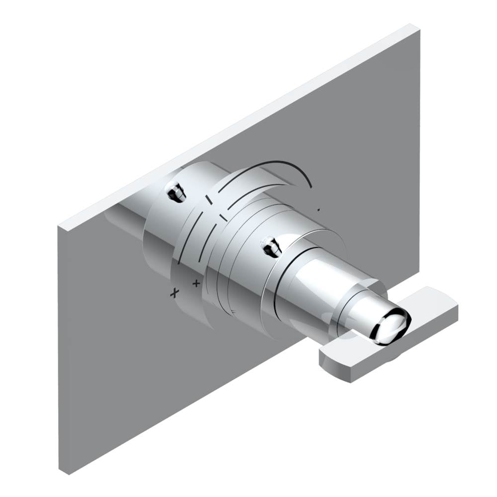 THG - Trim for THG thermostatic valve, rough part supplied with fixing box ref.5 200AE/US - Matt Umber PVD