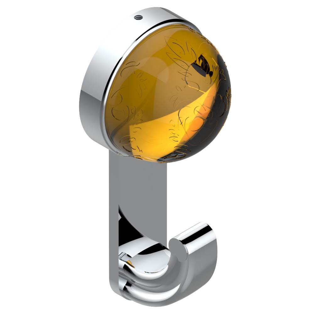 THG - Robe hook single small - Matt Umber PVD