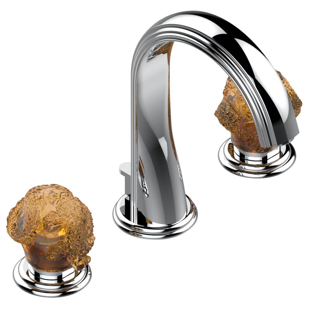 THG - Widespread lavatory set with drain - Matt Umber PVD